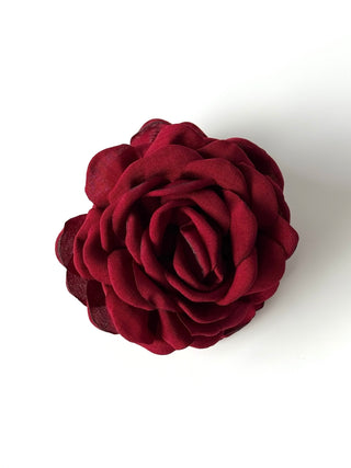 Pinche de flor de tela 9cm