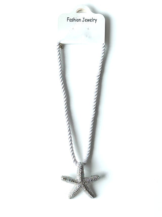 Collar de estrella #3 plateado