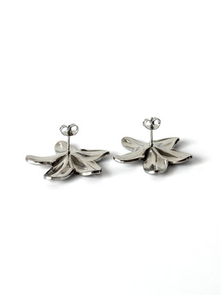 Aros de acero modelo #907 plateado