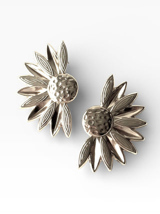 Aros de acero modelo #9216 plateado