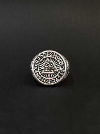 Anillo de hombre en acero vikingo #795