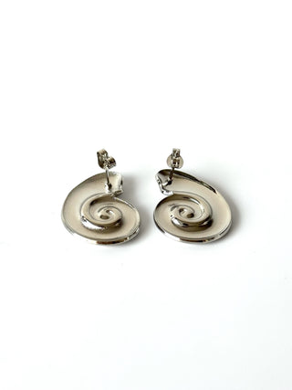 Aros de acero modelo #915 plateado
