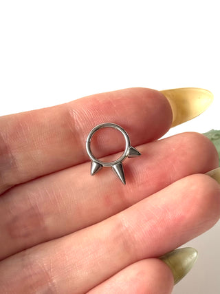 Piercing Acero_Argolla Clicker #4