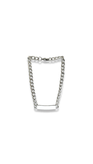 Pulsera de cadena de acero modelo A-10 #9_ 5mm