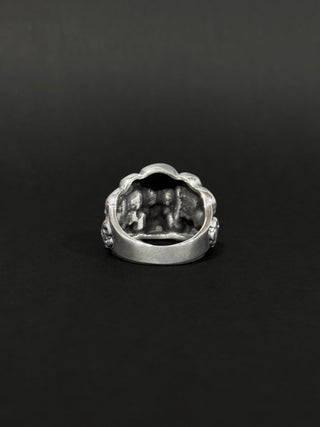 Anillo de hombre en acero vikingo #567