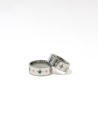 Anillo #8 Punto de Luz Gruesa P