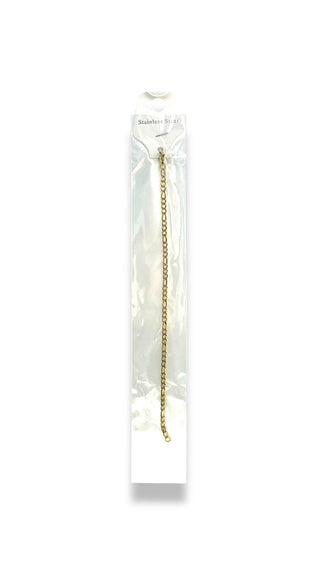 Pulsera de cadena de acero modelo G-7 #34_ 3mm