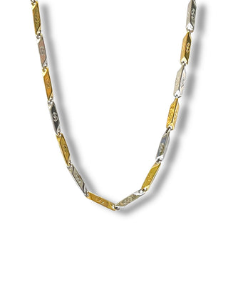 #Apd $ Collar Hip Hop_Plateado&Dorado $