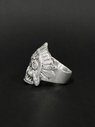 Anillo de hombre en acero vikingo #511