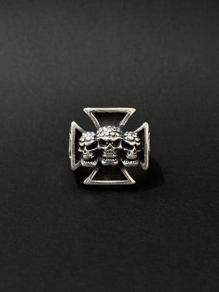 Anillo de hombre en acero vikingo #792