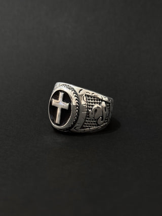 Anillo de hombre en acero vikingo #787