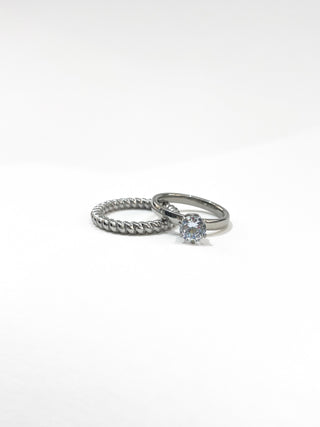 Anillo #3 Doble Trenzada P