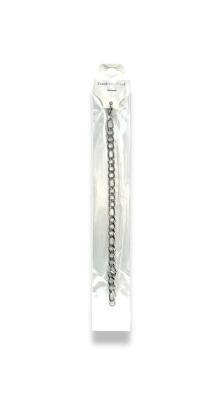 Pulsera de cadena de acero modelo G-4 #29_ 7mm