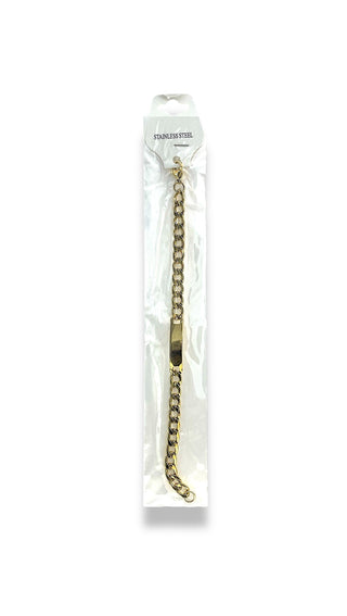 Pulsera de cadena de acero modelo A-3 #4_ 8mm