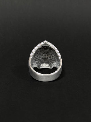 Anillo de hombre en acero vikingo #511