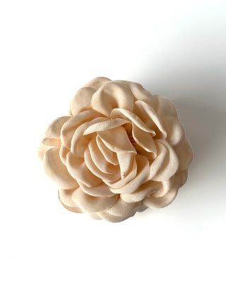 Pinche de flor de tela 9cm