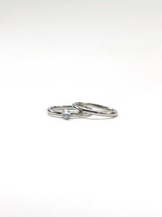 Anillo Doble Liso P #37