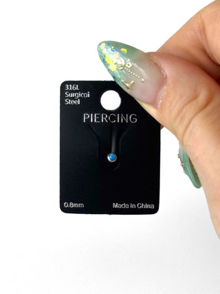 Piercing Acero_Recto #30 chico