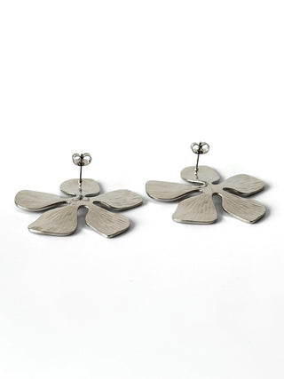 Aros de acero modelo #912 plateado