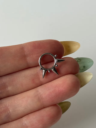 Piercing Acero_Argolla Clicker #3