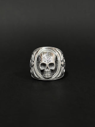 Anillo de hombre en acero vikingo #575