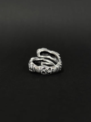 Anillo de hombre en acero vikingo #566