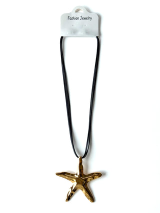 Collar de estrella #1 dorado