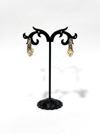 Aros Strass de fantasía #637 dorado