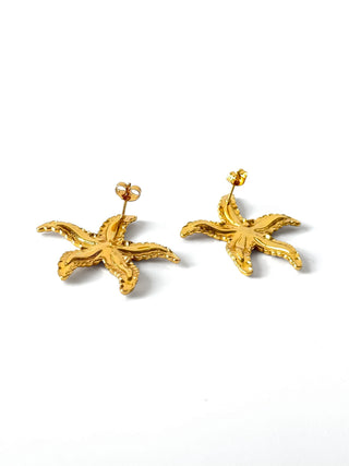 Aros de acero modelo #903 dorado