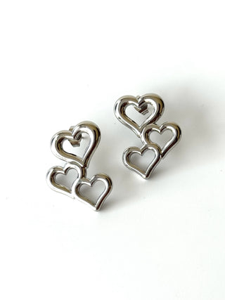 Aros de acero modelo #908 plateado