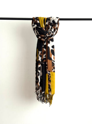 Bufanda Animal Print #Amarillo