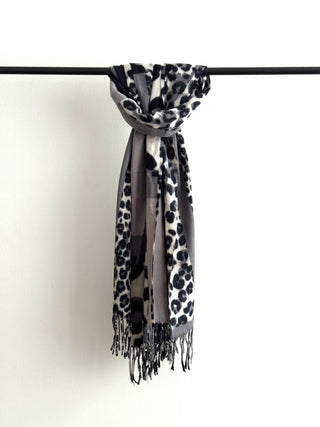 Bufanda Animal Print #Gris