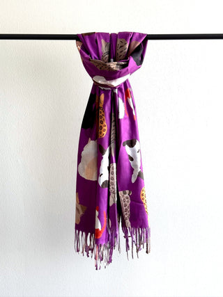 Bufanda de Gato #8 Morada