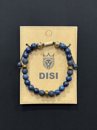 Pulsera de piedras naturales para hombre #5128