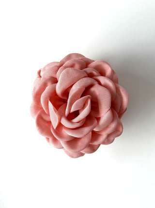 Pinche de flor de tela 9cm