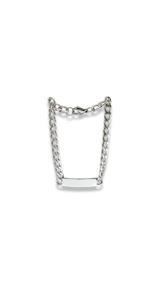Pulsera de cadena de acero modelo A-6 #7_ 6mm