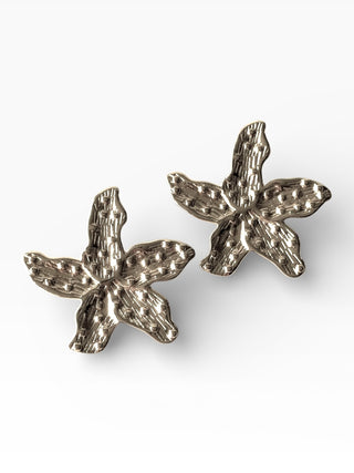 Aros de acero modelo #9215 plateado