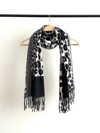 Bufanda Animal Print #Gris