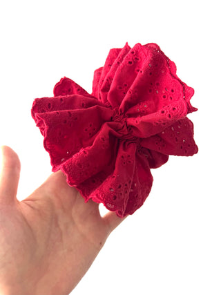 Scrunchie Broderie