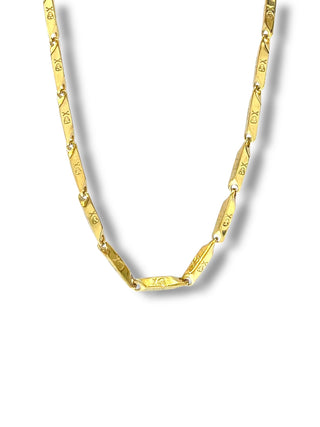 #Ad calavera Collar Hip Hop_Dorado Calavera