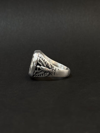 Anillo de hombre en acero vikingo #794