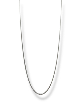 #E-5 Cadena de Serpiente Cinta_Plateado 3mm