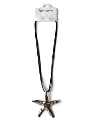 Collar de estrella #1 plateados