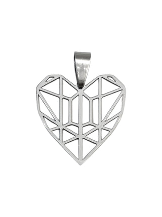 Colgante #430 corazón cristal