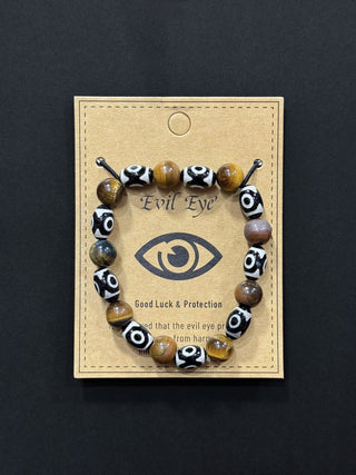 Pulsera de piedras naturales para hombre #5127