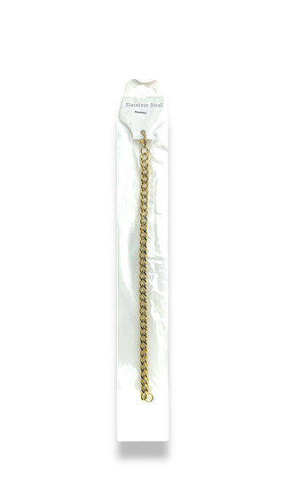 Pulsera de cadena de acero modelo C-5 #18_ 6mm