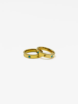 Anillo #7 Punto de Luz Delgada D