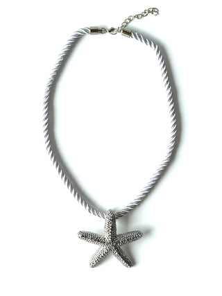 Collar de estrella #3 plateado