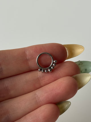 Piercing Acero_Argolla Clicker #1