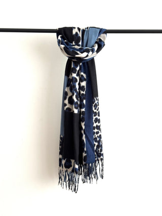Bufanda Animal Print #Azul